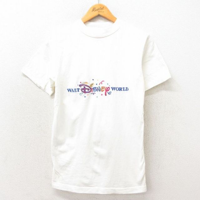90s 半袖Tシャツ ディズニー ホワイト S | 古着