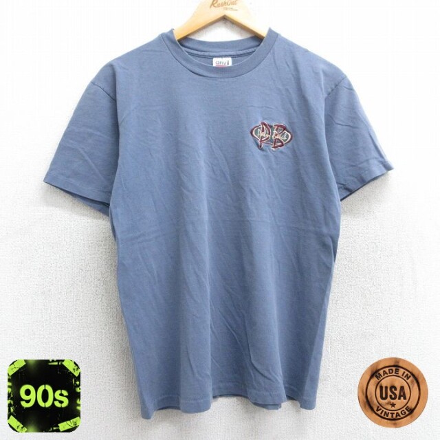【50%OFF】90s 半袖Tシャツ DB ネイビー M | 古着