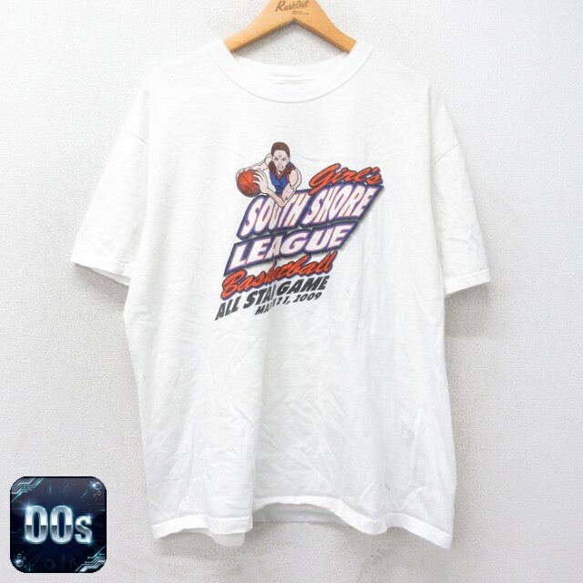【50%OFF】00s 半袖Tシャツ SOUTH SHORE ホワイト XL | 古着