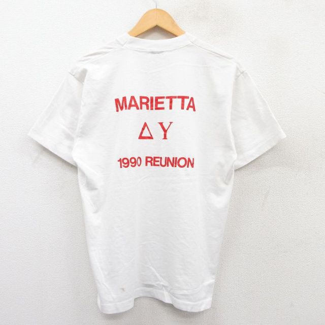 マリエッタ 90s 半袖Tシャツ 星条旗 ホワイト L | 古着
