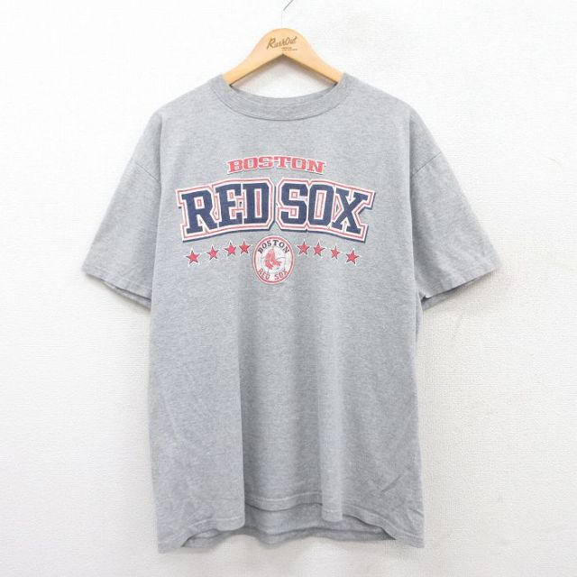 00s 半袖Tシャツ ボストンレッドソックス グレー霜降り XL | 古着