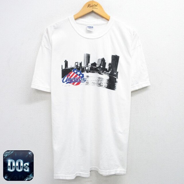 【50%OFF】00s 半袖Tシャツ 街 ホワイト XL | 古着
