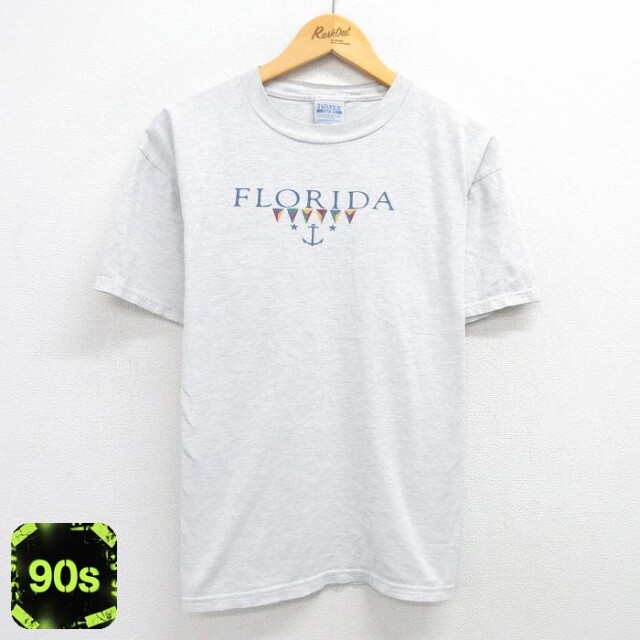 【50%OFF】TULTEX 90s 半袖Tシャツ フロリダ グレー XL | 古着