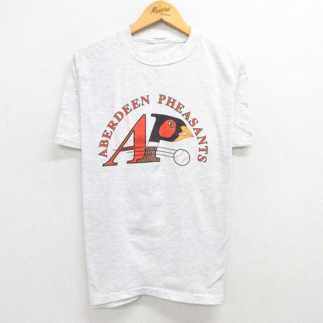 90s 半袖Tシャツ アバディーンフェザンツ グレー L | 古着