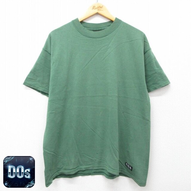 【50%OFF】00s 半袖Tシャツ オリンピック グリーン XL | 古着