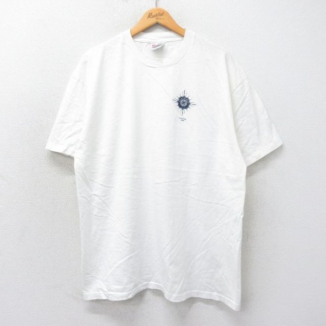 ヘインズ 00s 半袖Tシャツ イリノイ ホワイト XL | 古着
