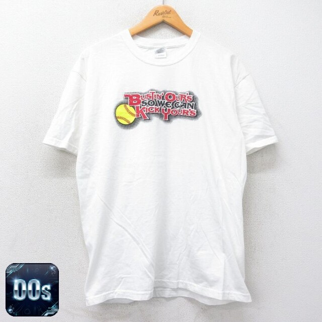 【50%OFF】00s 半袖Tシャツ BUSTIN OURS ホワイト L | 古着