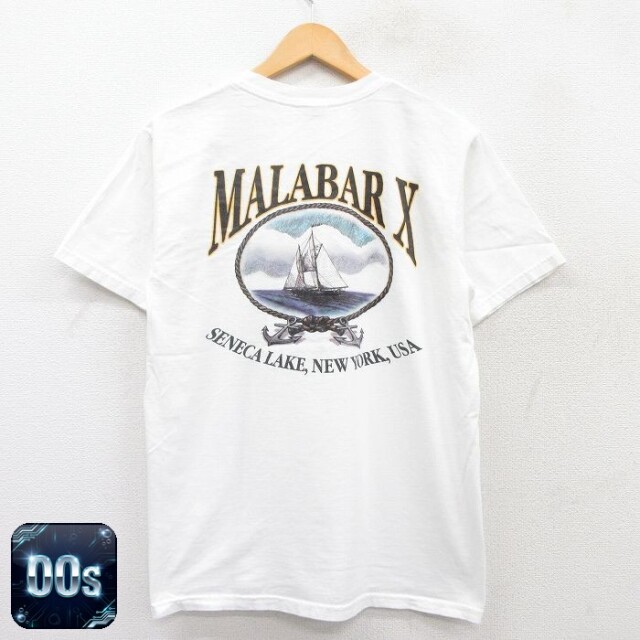 【50%OFF】00s 半袖Tシャツ ヨット ホワイト L | 古着