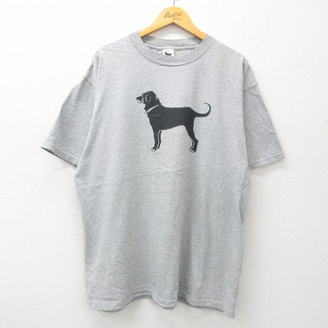 古着通販 XL☆古着 The Black Dog 半袖 ビンテージ Tシャツ メンズ 90 