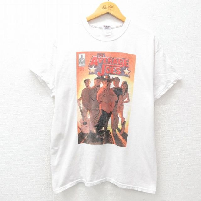 00s 半袖Tシャツ AVERAGE JOES ホワイト L | 古着