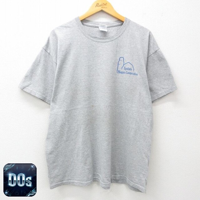 【50%OFF】00s 半袖Tシャツ Niagara Cooperative グレー XL | 古着