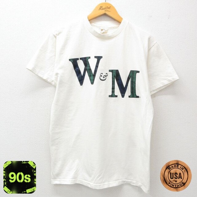 90s 半袖Tシャツ WM ホワイト M | 古着