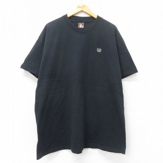 00s 半袖Tシャツ USAオリンピック ブラック XL | 古着