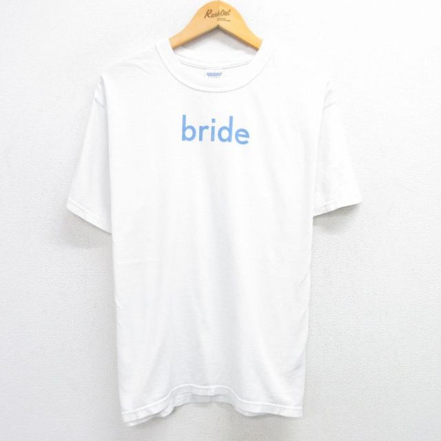 00s 半袖Tシャツ bride SHARON ホワイト L | 古着