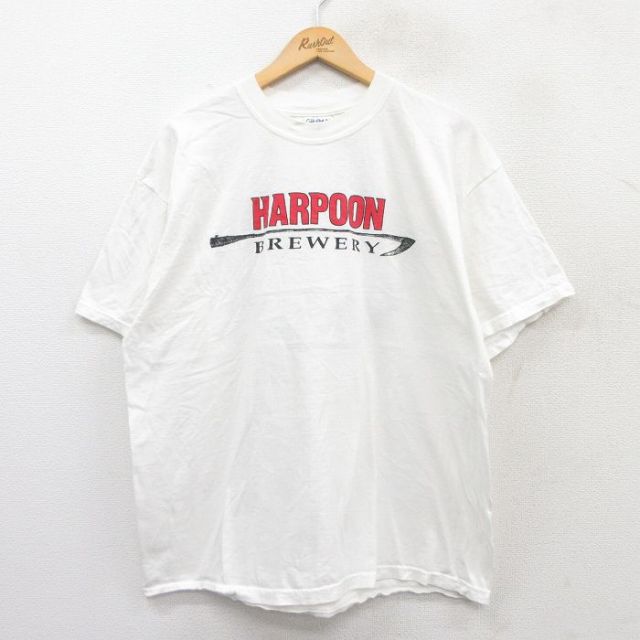 00s 半袖Tシャツ ハープーン ホワイト XL | 古着