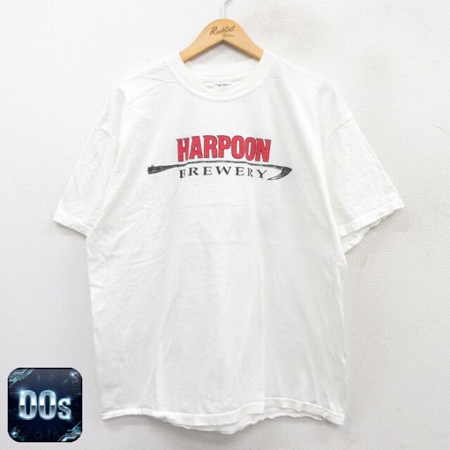 【50%OFF】00s 半袖Tシャツ ハープーン ホワイト XL | 古着