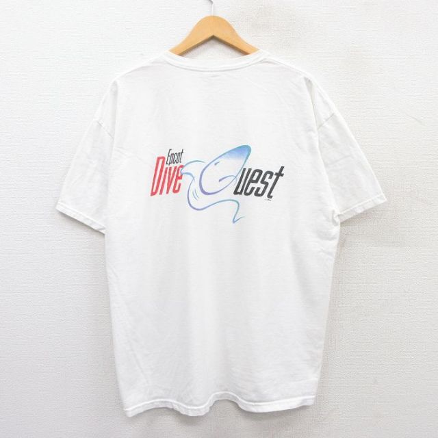 00s 半袖Tシャツ ディズニー ホワイト XL | 古着