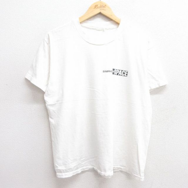 00s 半袖Tシャツ シンフォニースペース ホワイト L | 古着