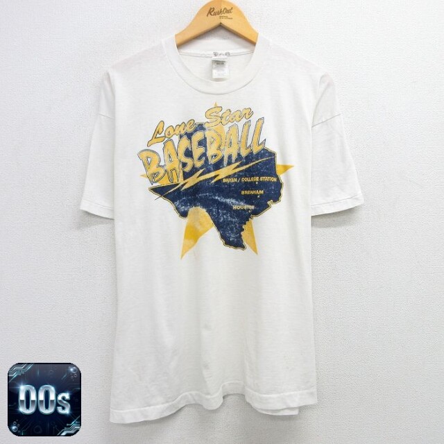【50%OFF】フルーツオブザルーム 00s 半袖Tシャツ ベースボール ホワイト XL | 古着