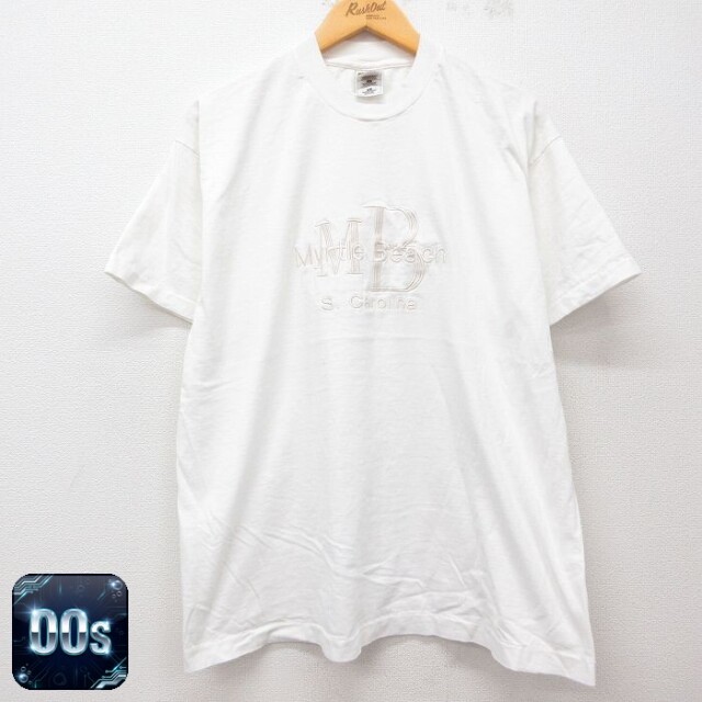 【50%OFF】フルーツオブザルーム 00s 半袖Tシャツ マートルビーチ ホワイト XL | 古着