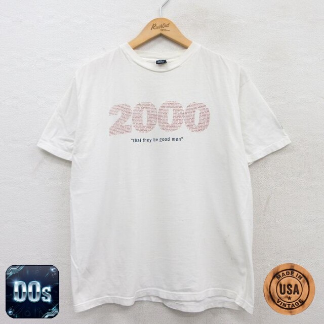 【50%OFF】ギャップ 00s 半袖Tシャツ SD ホワイト XL | 古着