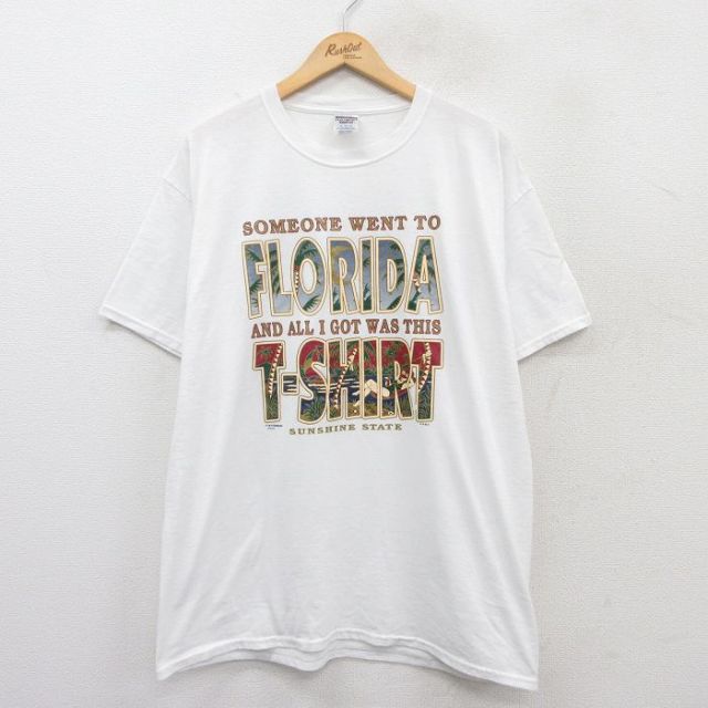 00s 半袖Tシャツ フロリダ ホワイト XL | 古着