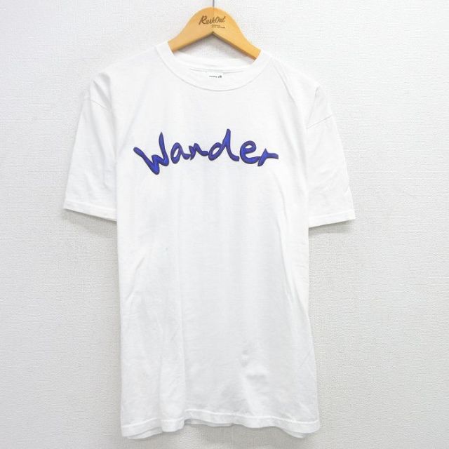 00s 半袖Tシャツ Wander lust ホワイト XL | 古着