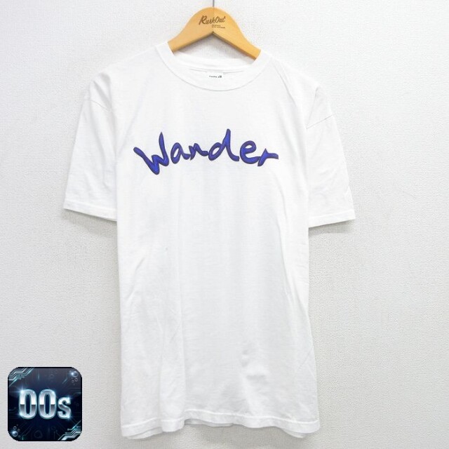 【50%OFF】00s 半袖Tシャツ Wander lust ホワイト XL | 古着