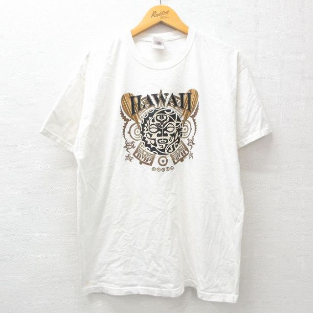 フルーツオブザルーム 00s 半袖Tシャツ ハワイ ホワイト XL | 古着