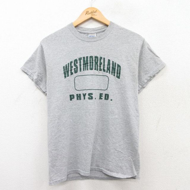 00s 半袖Tシャツ ウエストモーランド グレー霜降り M | 古着