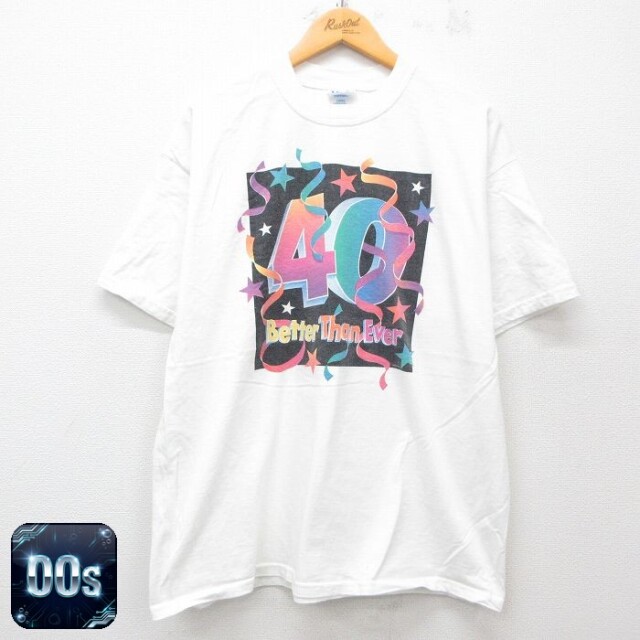【50%OFF】00s 半袖Tシャツ ホワイト XL | 古着