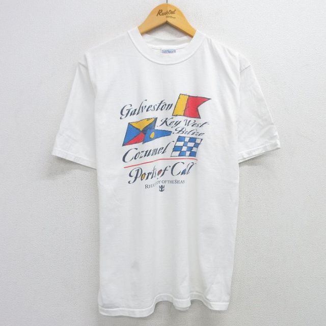 90s 半袖Tシャツ コズメル ホワイト L | 古着