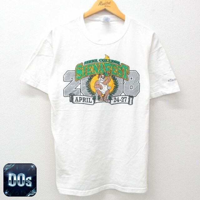 【50%OFF】00s 半袖Tシャツ SIENAFEST ホワイト L | 古着