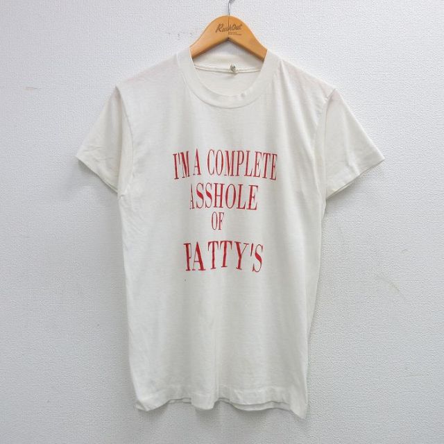 スクリーンスターズ 80s 半袖Tシャツ PATTYS ホワイト S | 古着