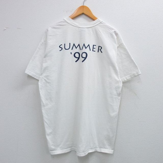 ヘインズ 90s 半袖Tシャツ SWIM TEAM ホワイト XL | 古着