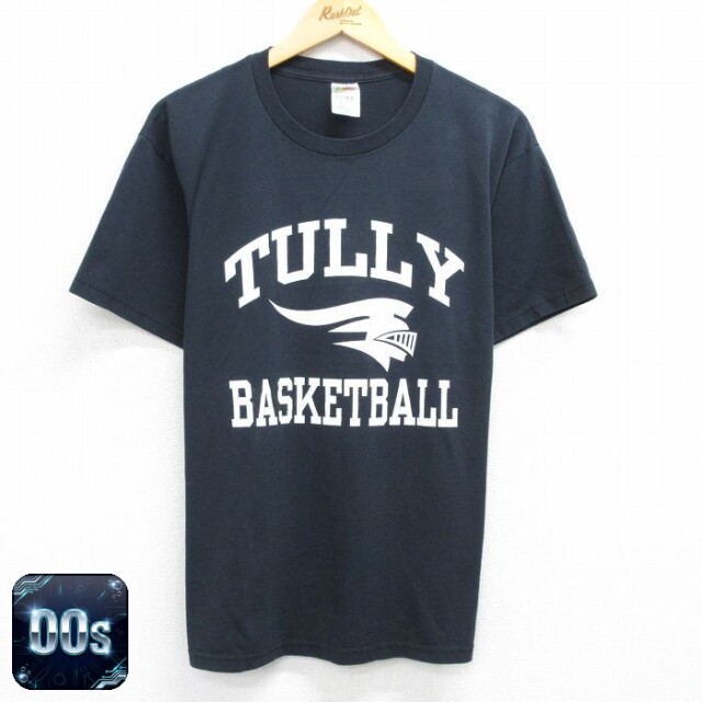 【50%OFF】フルーツオブザルーム 00s 半袖Tシャツ TULLY ブラック XL | 古着