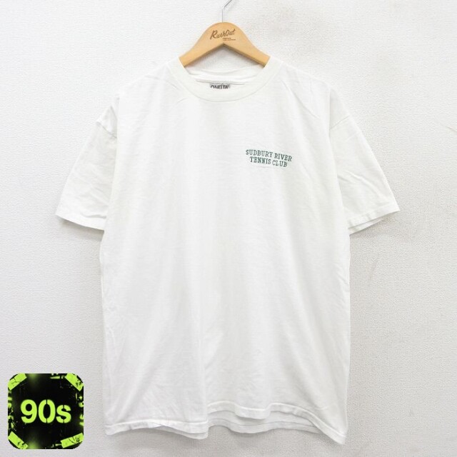 【50%OFF】オニータ 90s 半袖Tシャツ サドベリーテニス ホワイト XL | 古着
