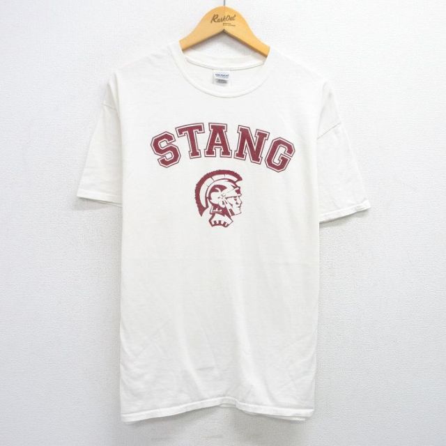 00s 半袖Tシャツ STANG ホワイト XL | 古着