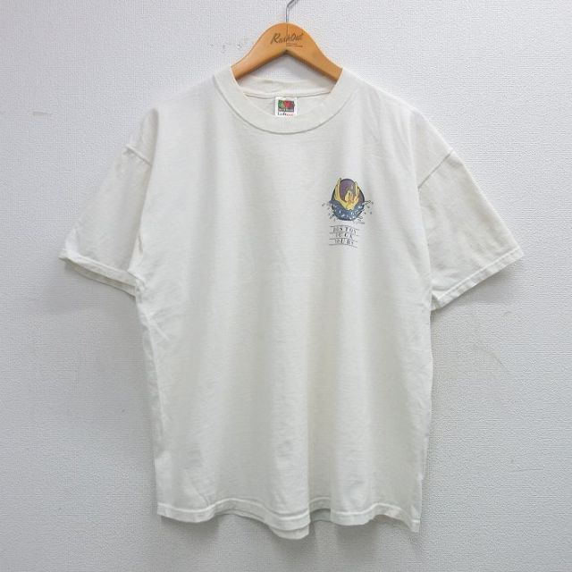 フルーツオブザルーム 90s 半袖Tシャツ ボストンダックツアーズ ホワイト XL | 古着