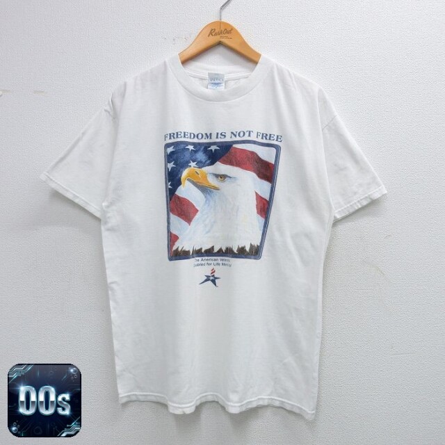 【50%OFF】00s 半袖Tシャツ 鳥 ホワイト L | 古着