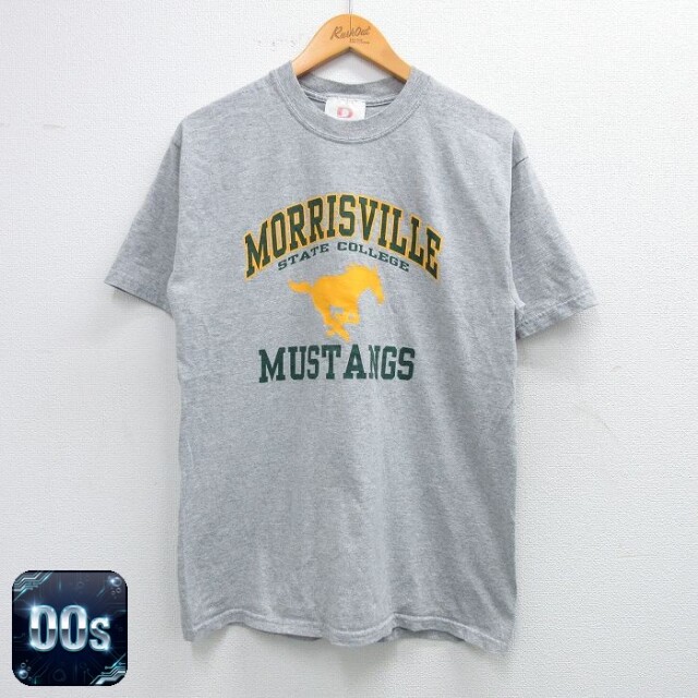 【50%OFF】00s 半袖Tシャツ MUSTANGS グレー M | 古着