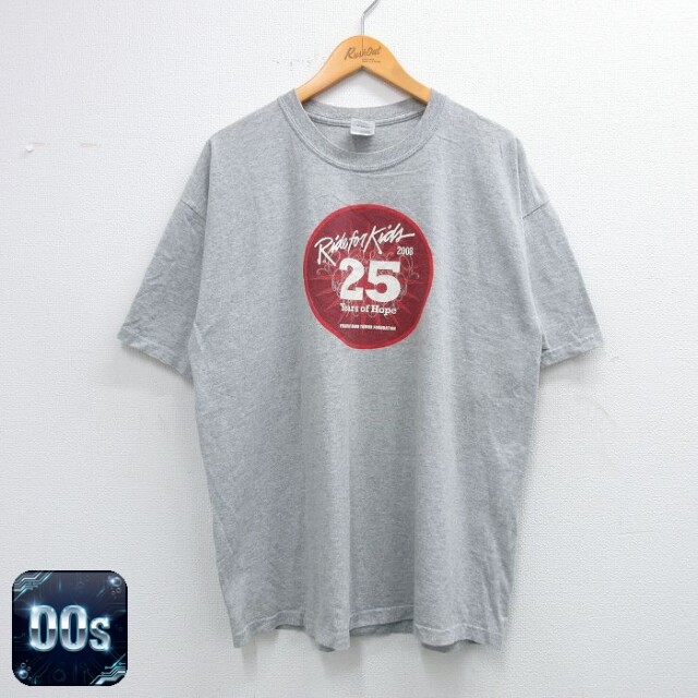 【50%OFF】00s 半袖Tシャツ Ride for kids グレー XL | 古着