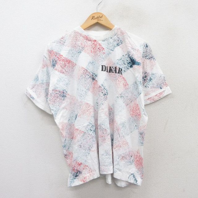 90s 半袖Tシャツ セネガル レッド XL | 古着