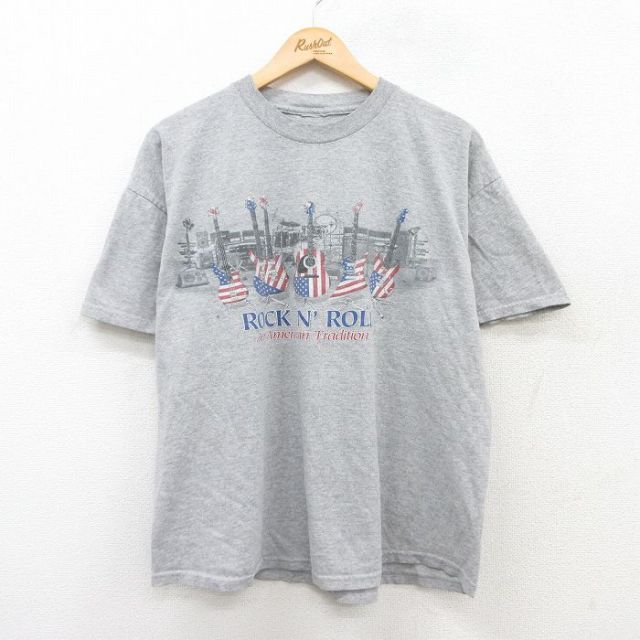 00s 半袖Tシャツ ギター グレー XL | 古着