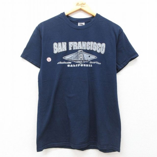 00s 半袖Tシャツ サンフランシスコ ネイビー M | 古着