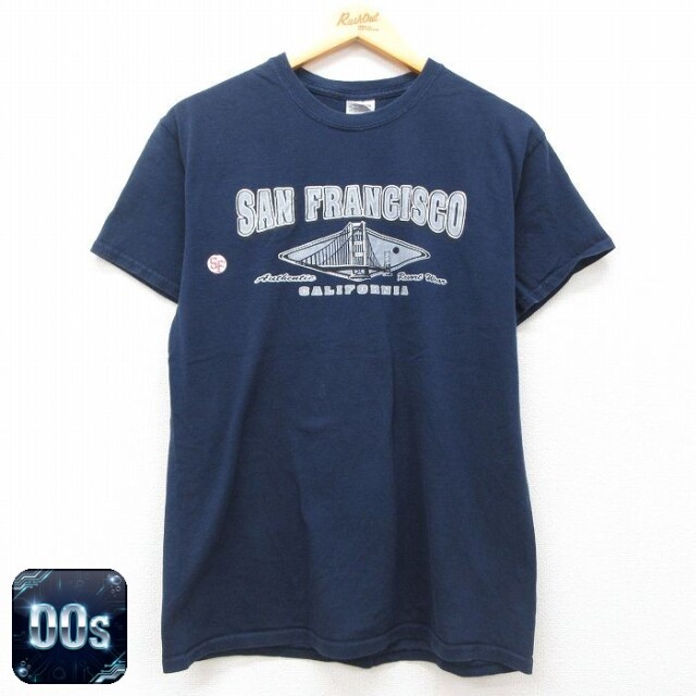 【50%OFF】00s 半袖Tシャツ サンフランシスコ ネイビー M | 古着