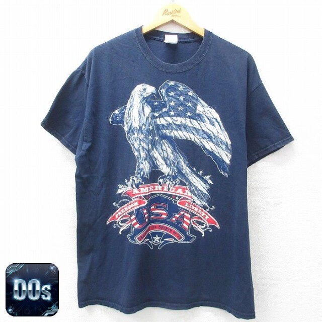 【50%OFF】00s 半袖Tシャツ 鳥 ネイビー XL | 古着