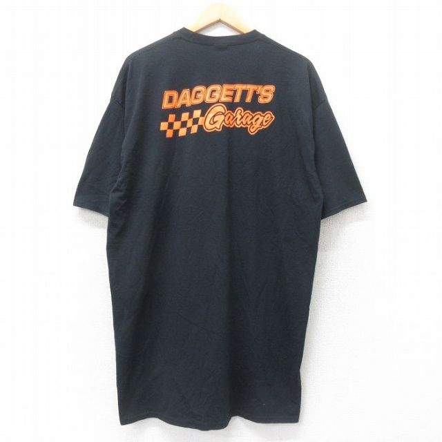00s 半袖Tシャツ 3D RACING ブラック XL | 古着