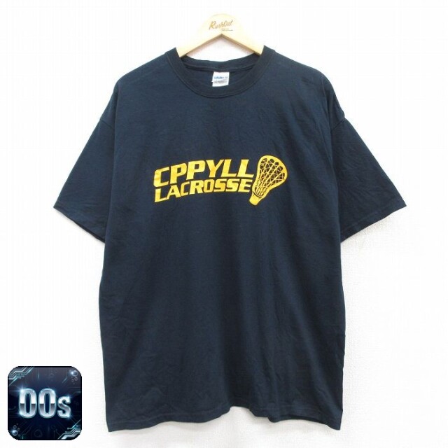 【50%OFF】00s 半袖Tシャツ CPPYLL ラクロス ブラック XL | 古着