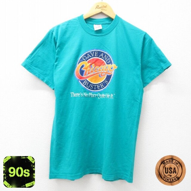 【50%OFF】ジャージーズ 90s 半袖Tシャツ シカゴ グリーン M | 古着